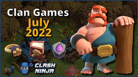 Clan Games Rewards July 2022 Clash Of Clans Youtube