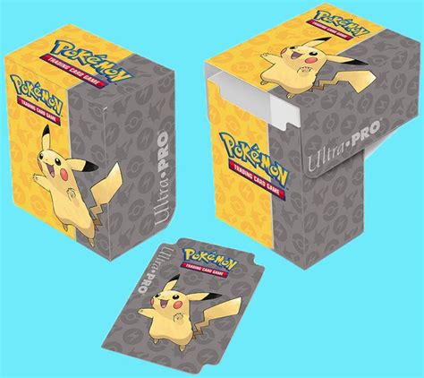 Ultra Pro Pokemon Pikachu Full View Deck Box Divider Card Game Storage