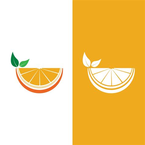 Orange logo design Vector icon 7866449 Vector Art at Vecteezy