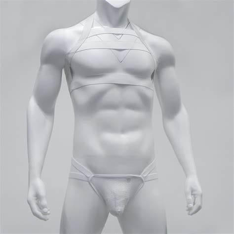 Thongs G String Harness Set Lingerie Mens Body Chest Straps Bondage Sexy Elastic Jockstrap Club