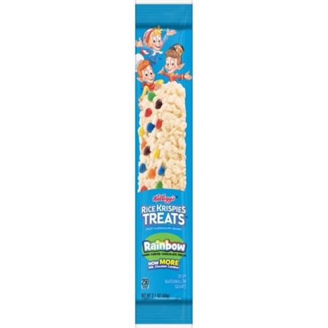 Kellogg S Rice Krispies Treats Marshmallow Snack Bars Rainbow Oz