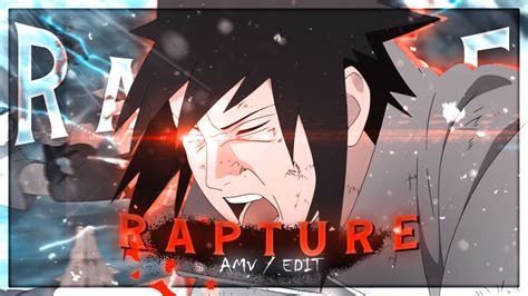 Rapture Naruto Vs Sasuke Edit AMV 4K YouTube