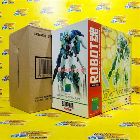 中古已開封 魂商店限定 Bandai 高達00 Gundam 00 Robot 魂 Sp 00 Qan T Quantum Burst