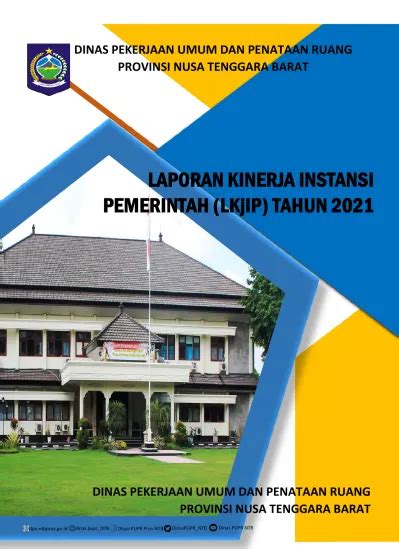 Laporan Kinerja Instansi Pemerintah Lkjip Tahun