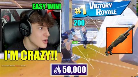 Clix Wins Solo Arena Game Goes Full Sweat Mode Fortnite Youtube