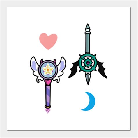 Starco Magic Wands Star Butterfly And Marco Diaz Star Vs The Forces