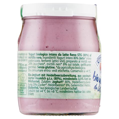 Sterzing Vipiteno Bio Yogurt Da Latte Fieno Mirtilli G Carrefour