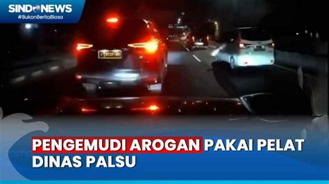 Viral Pengemudi Fortuner Arogan Di Jakut Polisi Pastikan Pengendara