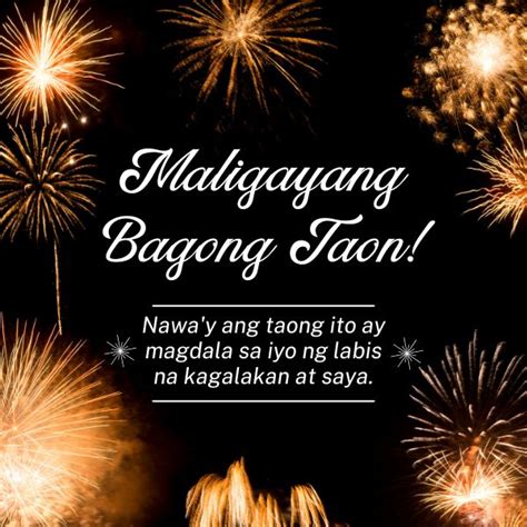 How to Say Happy New Year 2025 in Tagalog Language