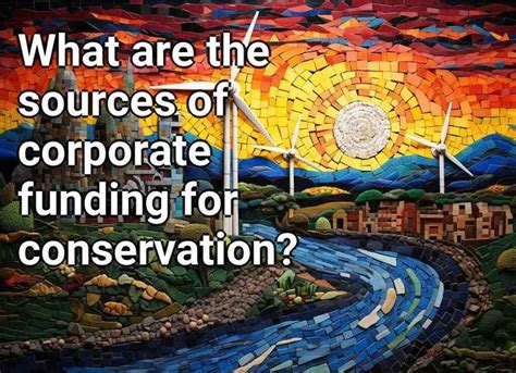 What Are The Sources Of Corporate Funding For Conservation Ecogovcapital