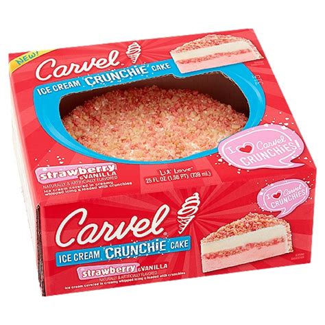 Carvel® Debuts New Ice Cream Crunchie Cakes At Select 50 Off