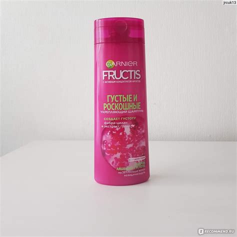 Шампунь Fructis Густые и Роскошные - «Шампунь от «Фруктис»: результат ...