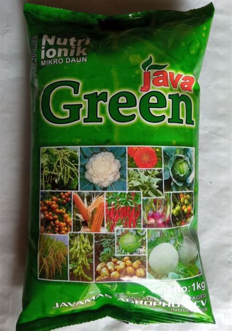 Pupuk Mikro Daun Nutri Ionik Java Green Kg Lazada Indonesia