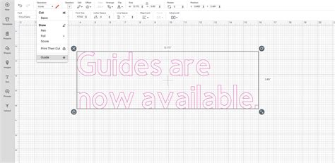 New Guides Feature in Cricut Design Space – Cricut