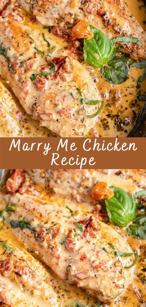 Marry Me Chicken Recipe Cheff Recipes