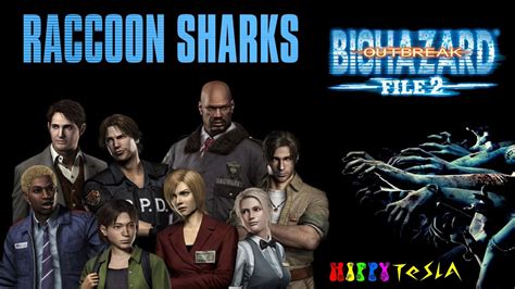 Raccoon Sharks Online VH FF Biohazard Outbreak File 2 PS2 YouTube