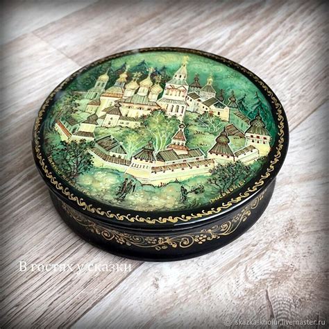 Толгский монастырь .Шкатулка папье- маше с.Холуй купить в интернет ...