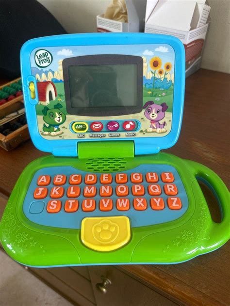 Leapfrog learning laptop, Babies & Kids, Infant Playtime on Carousell