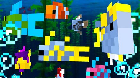 How To Get All Tropical Fish In Minecraft Youtube