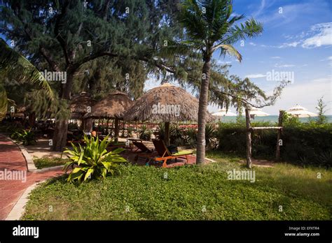 Garden Of The Hotel Ninh Chu Resort In Phan Rang Ninh Thuan Vietnam