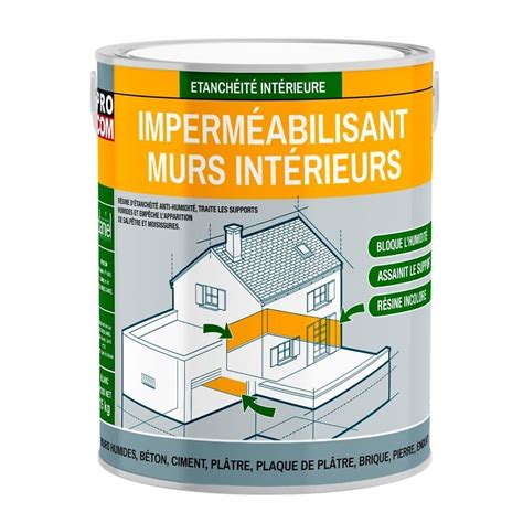 Résine d étanchéité mur intérieur anti humidité anti salpêtre