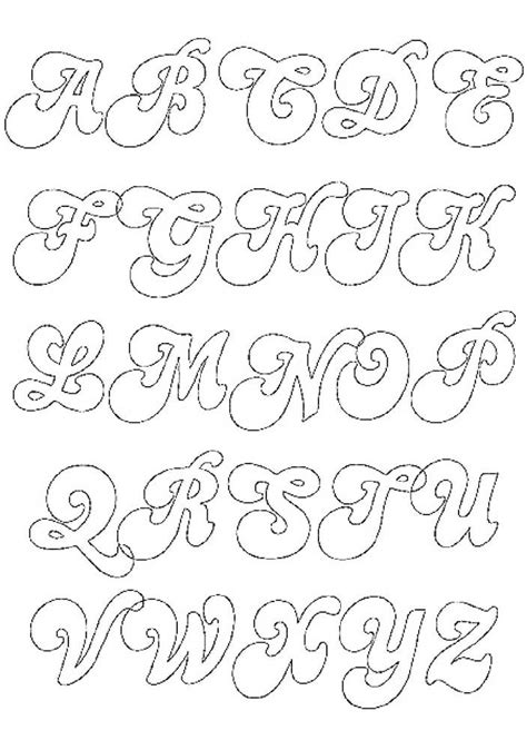 Molde De Letras Bonitas Para Dibujar Moldes De Letras Em Eva Para Images And Photos Finder