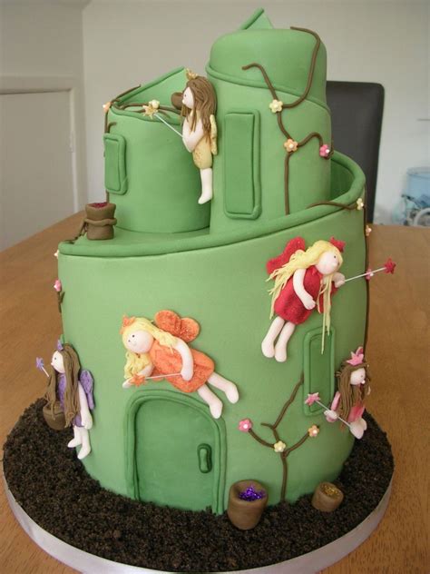 Fairy Castle Halloween Cake - CakeCentral.com