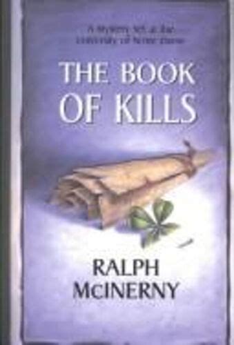 The Book Of Kills Hardcover Ralph McInerny 9780786236428 EBay