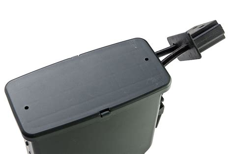 A K Rds Mini Ammo Box For Airsoft M Aeg Light Machine Guns