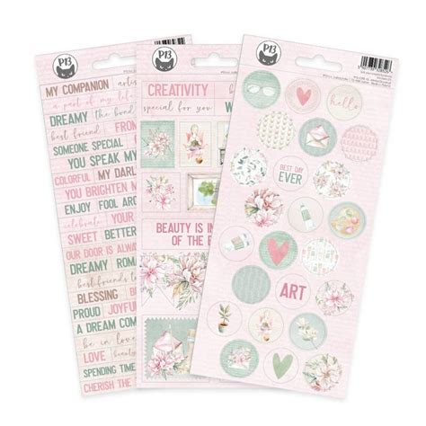 Sticker Sheet Let Your Creativity Bloom X Cm P Hello