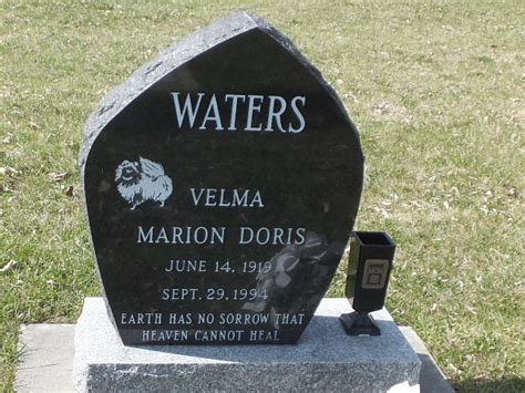 Velma Marion Doris Waters 1919 1994 Find A Grave Memorial