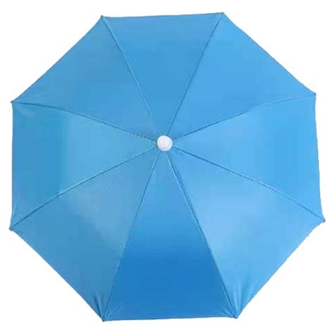 (52 children's single-layer umbrella - sky blue) sunny or rainy umbrella hat, small children's ...