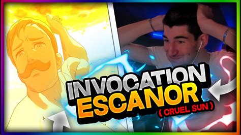 Invocation Portail D Escanor Le God Du Pvp Le Lion De L Orgueil In