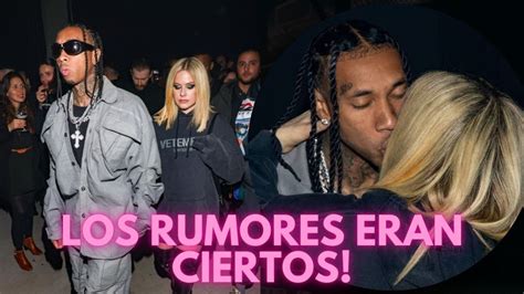 AVRIL LAVIGNE confirma ROMANCE con TYGA se exhibe BESANDOLO a días de