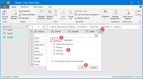 How To Compare Two Tables In Excel Power Query Printable Timeline