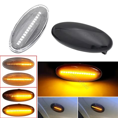 Luz Led Intermitente Din Mica Para Coche Marcador Lateral De Se Al De