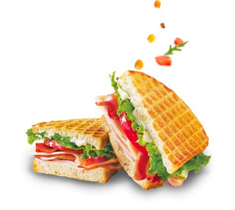 Fast Food Ham And Cheese Sandwich Hd Png Citypng