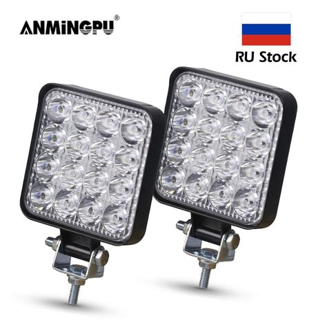 Anmingpu Mini Offroad Led Bar V V Square Led Work Light For Car