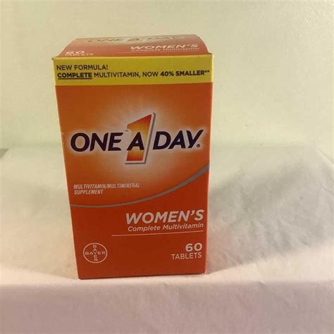 Best One A Day Womens Complete Multivitamin 60 Count Expiration June