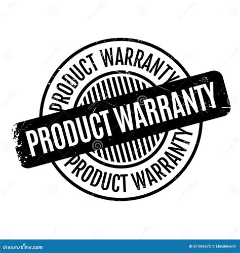 Product Warranty Rubber Stamp Stock Vector Illustration Of Fruit