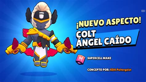 La Mejor Skin Que Ah Regalado Brawl Stars Colt Angel Caido Viral