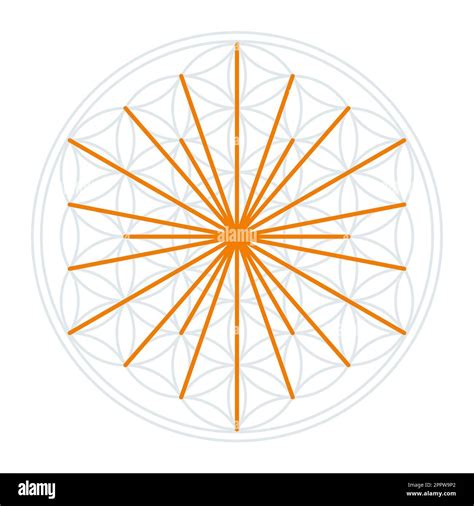 Three Sun Symbols Derived From The Flower Of Life Sacred Geometry