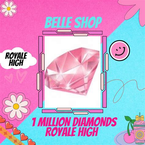 Limited | 1M Diamonds Royale High - Roblox Game Items - Gameflip