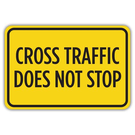 Cross Traffic Does Not Stop American Sign Company