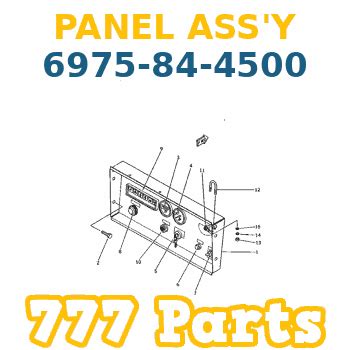 Komatsu PANEL ASS Y