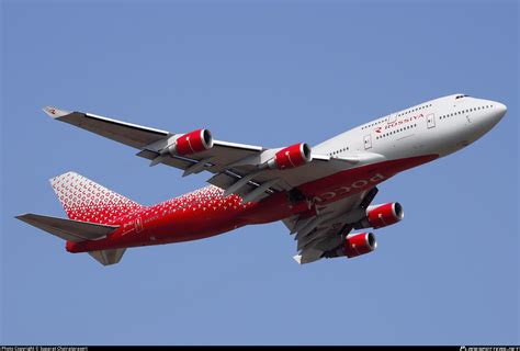 EI XLI Rossiya Russian Airlines Boeing 747 446 Photo By Suparat