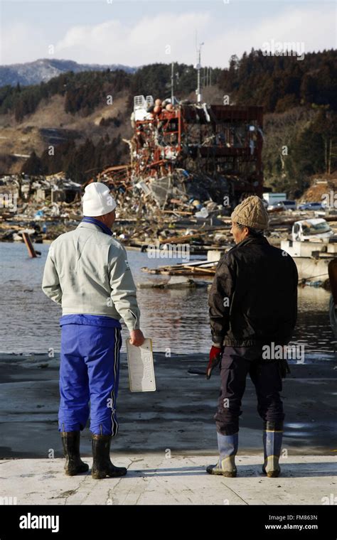 2011 tsunami japan survivors hi-res stock photography and images - Alamy