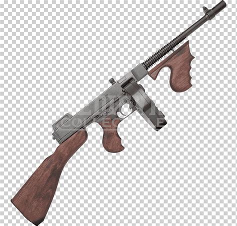 Assault Rifle Thompson Submachine Gun Firearm Pistol Submachine Gun