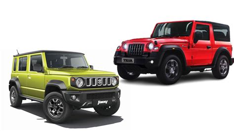 Maruti Suzuki Jimny Vs Mahindra Thar Which 4x4 SUV Should You Buy