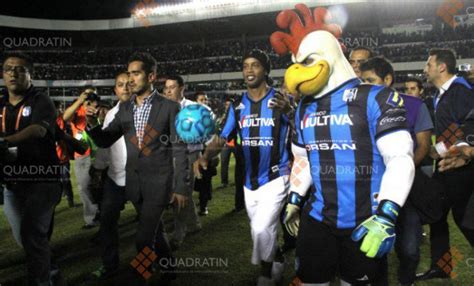 Ronaldinho Regresa Al Estadio Corregidora Para El De Marzo